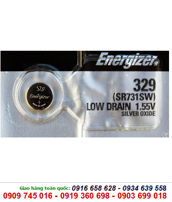 Energizer SR731W-Pin 329, Pin đồng hồ 1.55v Silver Oxide Energizer SR731W-Pin 329